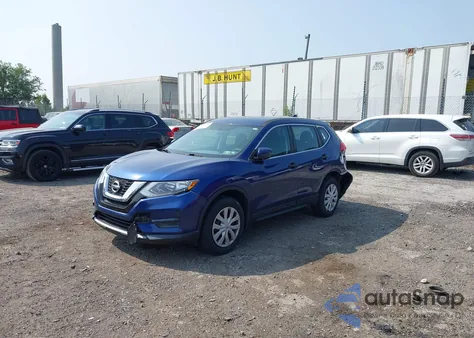 2017 Nissan Rogue S из США, поврежденный, VIN 5N1AT2MV0HC745849